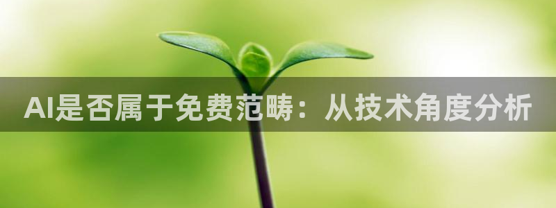 AI是否属于免费范畴：从技术角度分析