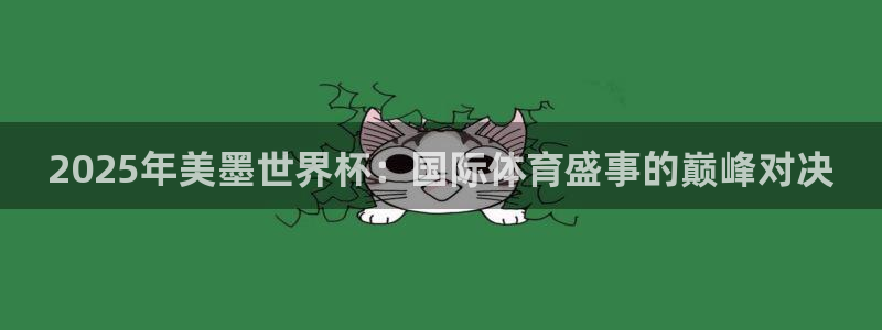 2025年美墨世界杯：国际体育盛事的巅峰对决
