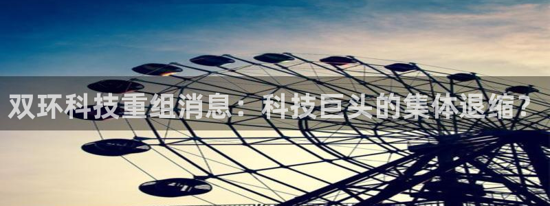 双环科技重组消息：科技巨头的集体退缩？